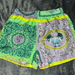 Authentic Silk Versace shorts